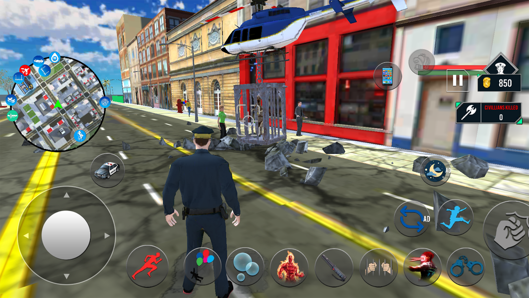 Police Duty Cop Car Chase Sim - Gameplay image of android game
