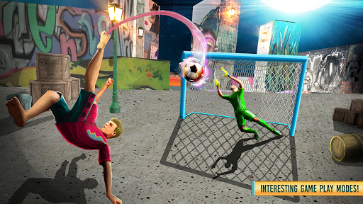 Free-Kick Street Football 2018 - Gameplay image of android game