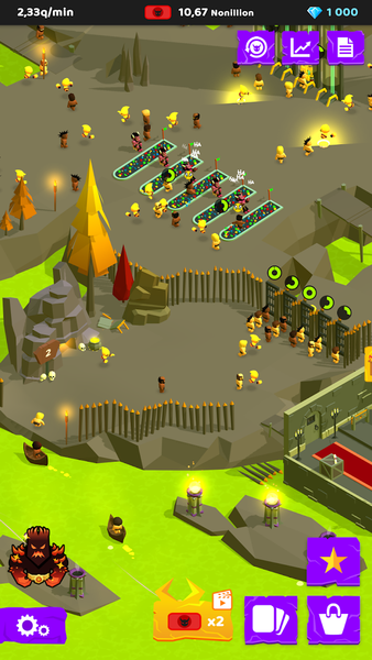 Hell Idle Tycoon: Devil Sim - عکس بازی موبایلی اندروید