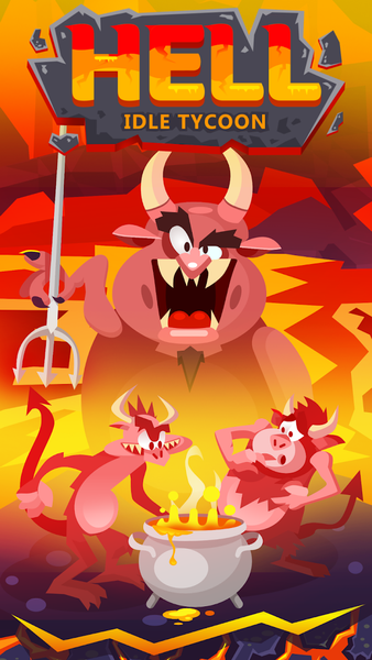 Hell Idle Tycoon: Devil Sim - عکس بازی موبایلی اندروید