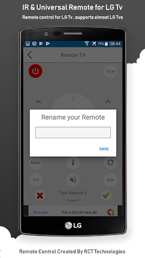 Remote for Lg - Image screenshot of android app