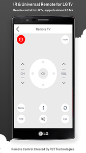 Remote for Lg - عکس برنامه موبایلی اندروید