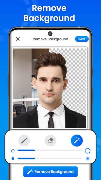 Passport Size Photo ID Maker - Image screenshot of android app