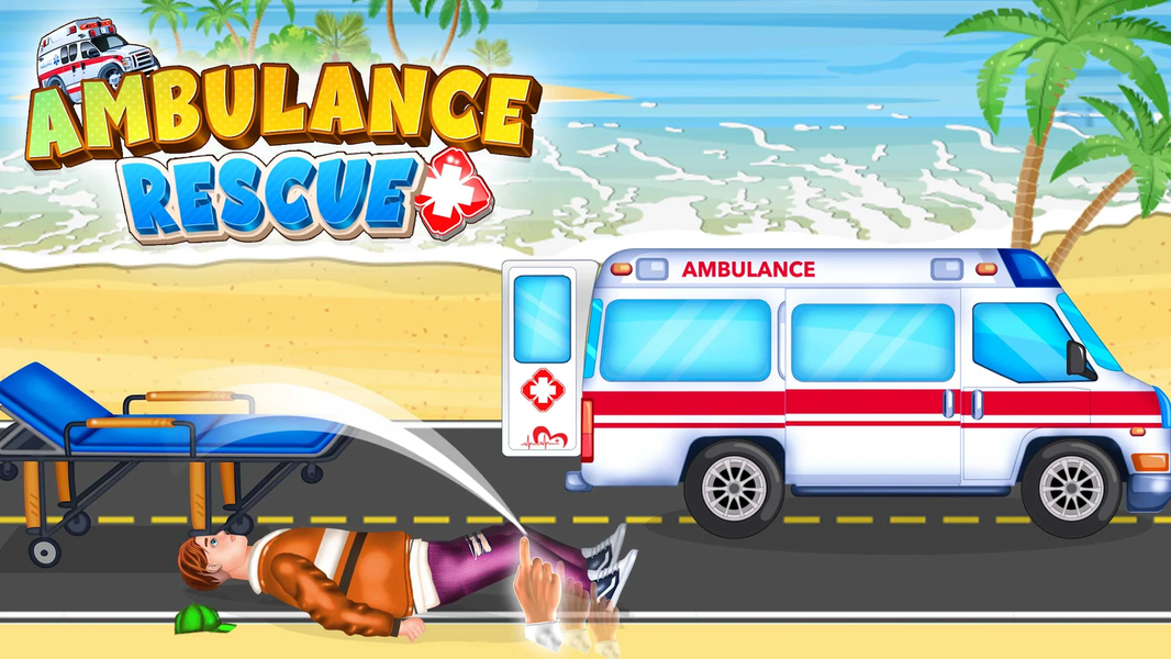 Ambulance Rescue Doctor Clinic - Gameplay image of android game