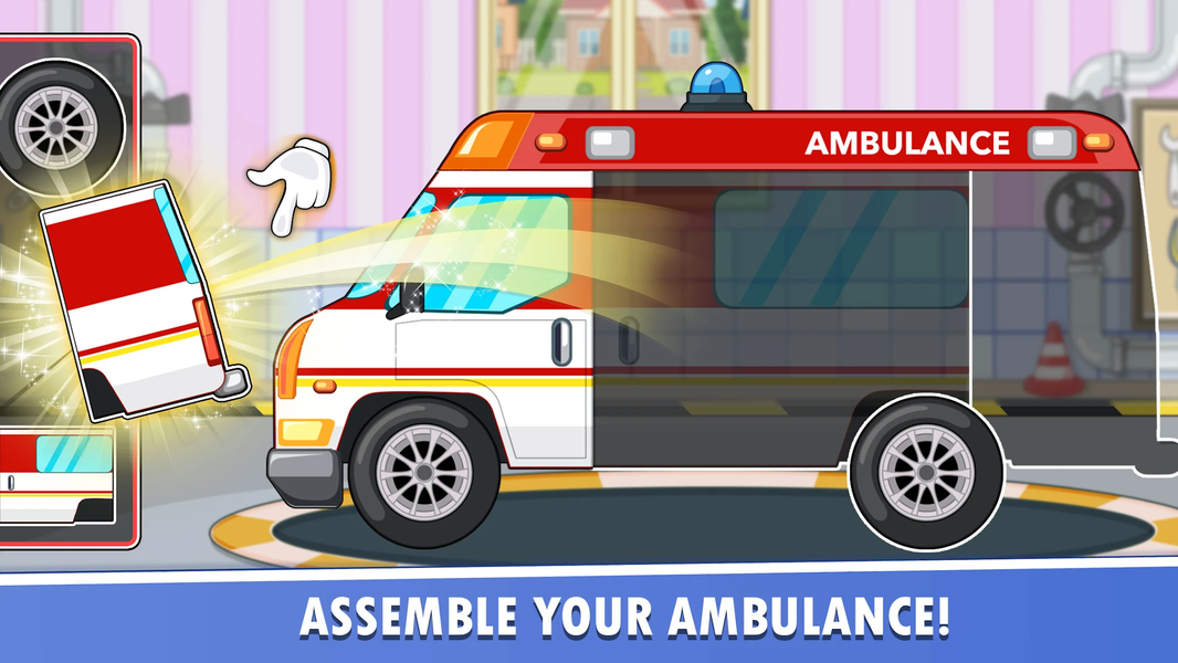 Rescue Ambulance Hospital Game - Gameplay image of android game