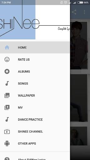SHINee Lyrics (Offline) - عکس برنامه موبایلی اندروید