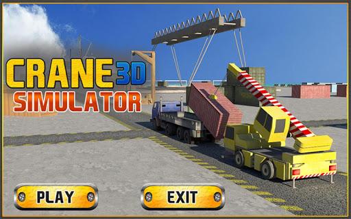 Crane Simulator 3d - Gameplay image of android game