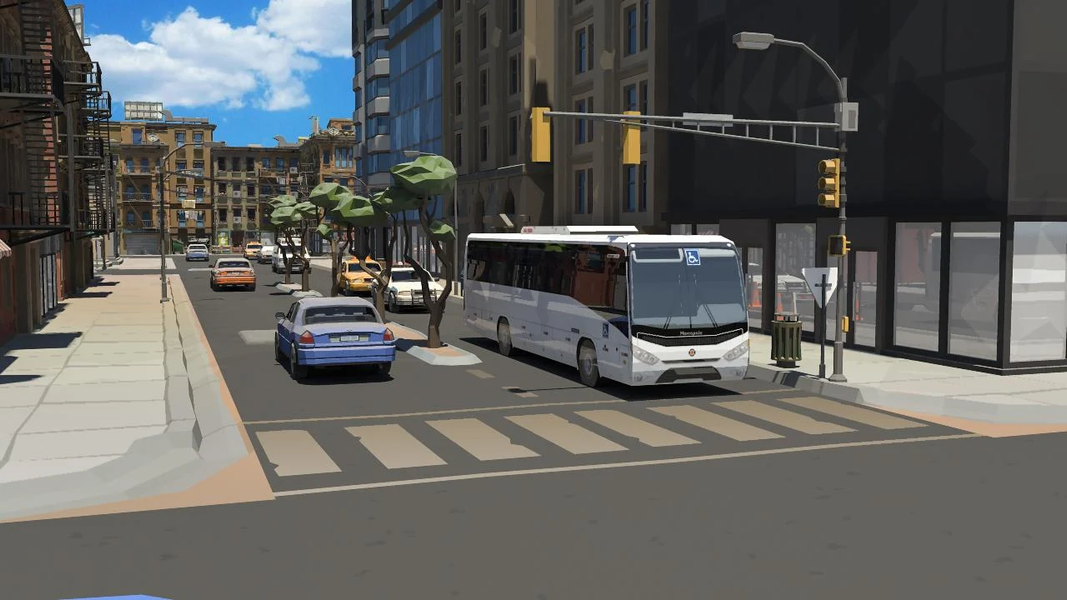 Modern Coach Bus Game: City Dr - Gameplay image of android game