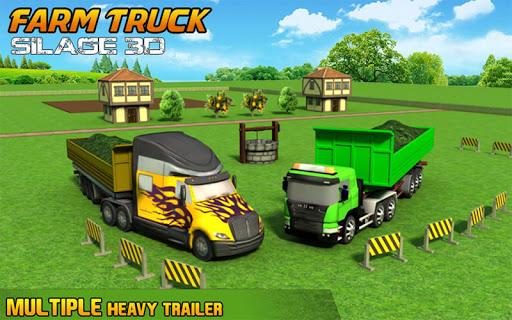 Farm Truck : Silage Game - Gameplay image of android game