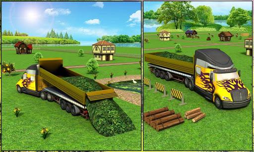 Farm Truck : Silage Game - Gameplay image of android game
