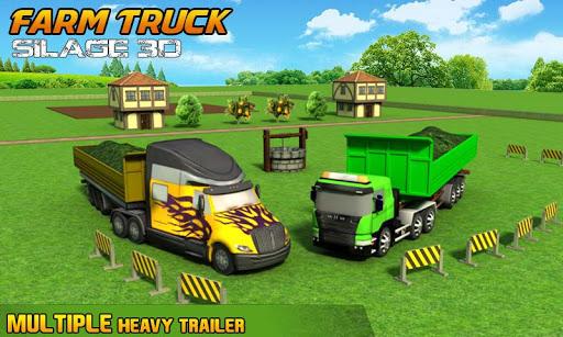 Farm Truck : Silage Game - Gameplay image of android game