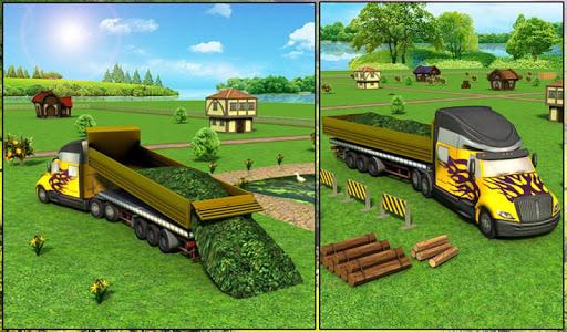 Farm Truck : Silage Game - Gameplay image of android game