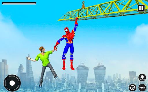 Spider rope hero: spider game - Image screenshot of android app