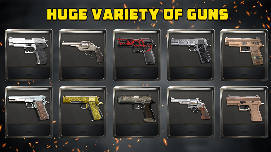 Gun Sound Simulator: Gun Shot - Gameplay image of android game