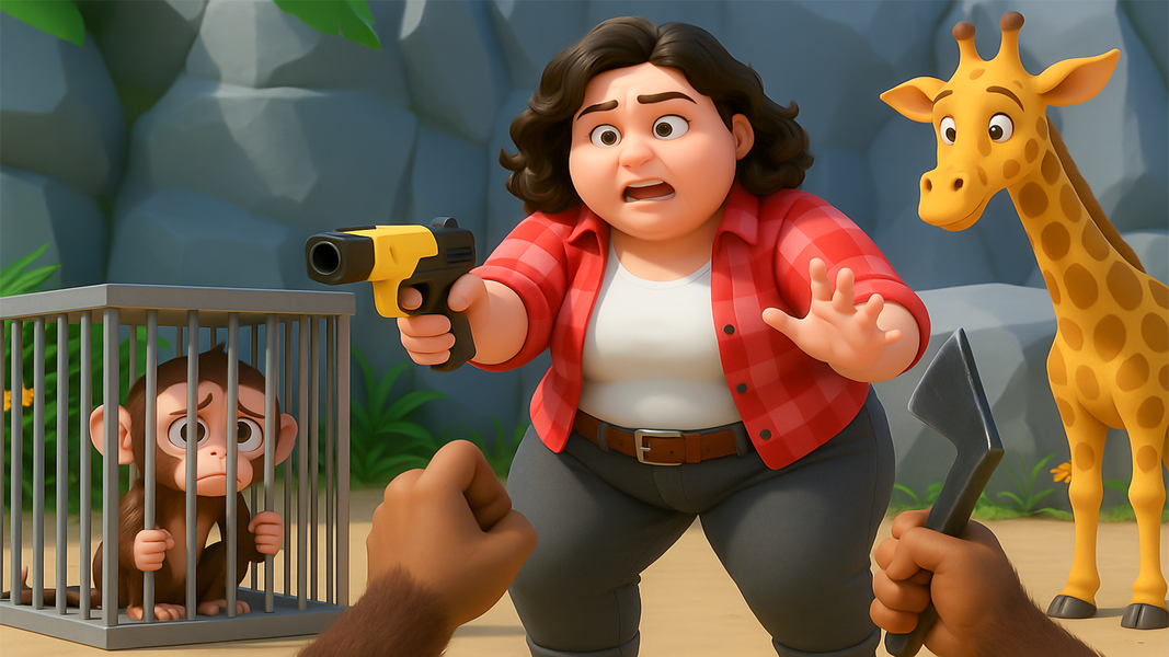 I Am Zoo Cage Monkey - عکس بازی موبایلی اندروید