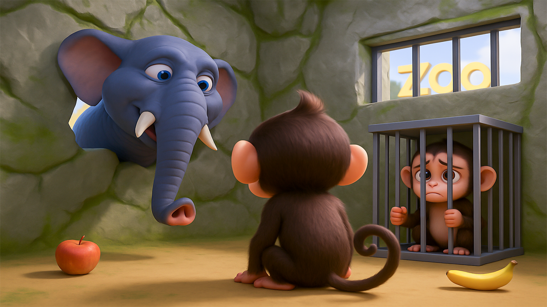 I Am Zoo Cage Monkey - عکس بازی موبایلی اندروید