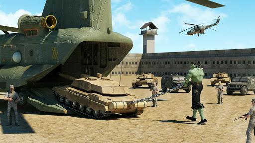 Incredible Monster Russian Army Prisoner Transport - Gameplay image of android game