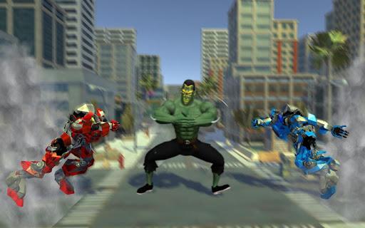 Incredible Monster VS Robot City Rescue Mission - Gameplay image of android game