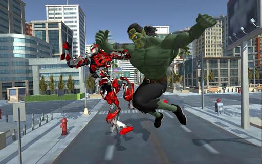 Incredible Monster VS Robot City Rescue Mission - Gameplay image of android game