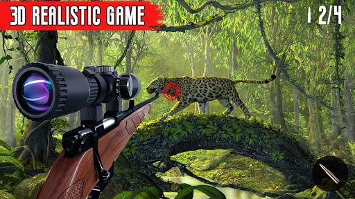 Jungle Wild animal hunting :Jeep drive 21 - Gameplay image of android game