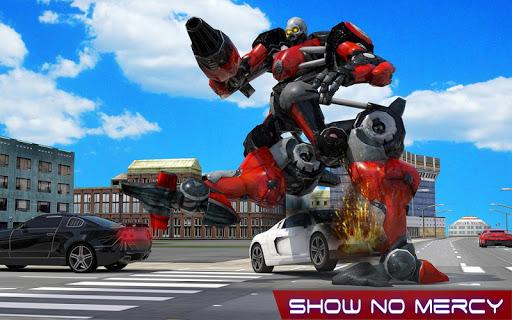 Limo Robot Transformation: Transform Robot Games - Gameplay image of android game