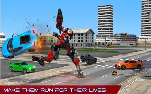 Limo Robot Transformation: Transform Robot Games - Gameplay image of android game