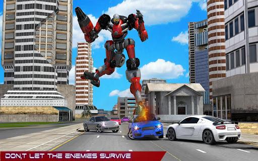 Limo Robot Transformation: Transform Robot Games - Gameplay image of android game