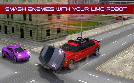 Limo Robot Transformation: Transform Robot Games - Gameplay image of android game