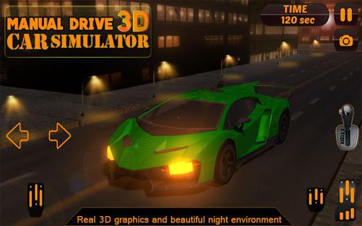 Mannual Drive Car Simulator 3D - Gameplay image of android game