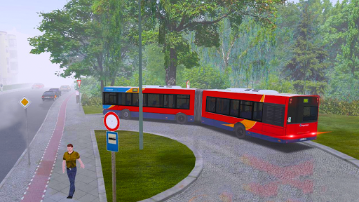 Metro Euro Bus Game 21:City Bus Drive Simulator 21 - Gameplay image of android game