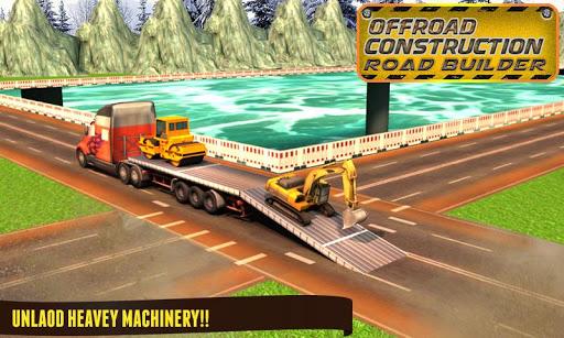Offroad Construction Excavator - Gameplay image of android game