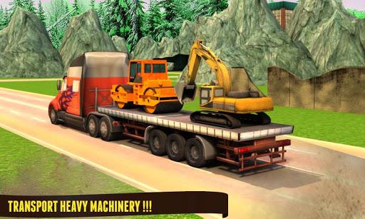 Offroad Construction Excavator - Gameplay image of android game