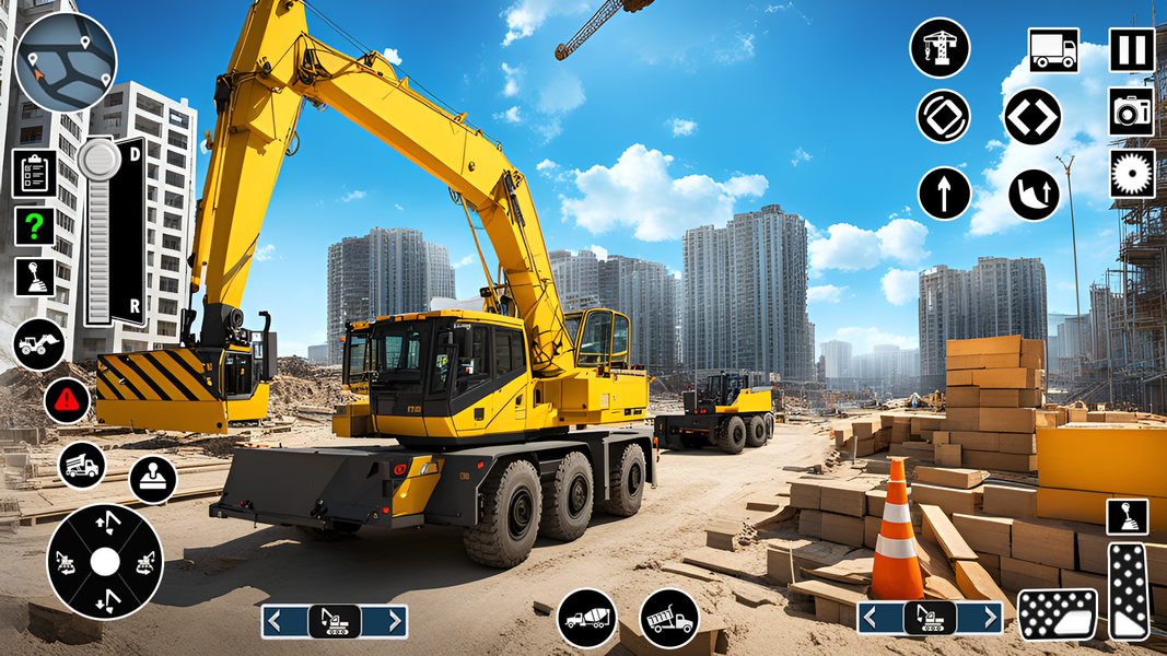 City Construction jcb Games 24 - Gameplay image of android game