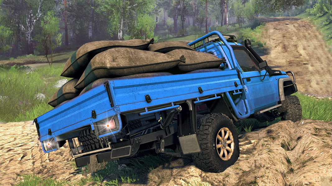 Pickup Truck Game Simulator 3D - Gameplay image of android game