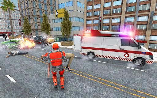 Flying superhero games:Flying Hero Robot Hero Game - عکس برنامه موبایلی اندروید