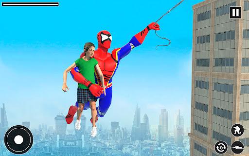 Flying superhero games:Flying Hero Robot Hero Game - عکس برنامه موبایلی اندروید