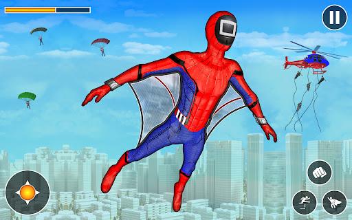 Flying superhero games:Flying Hero Robot Hero Game - عکس برنامه موبایلی اندروید