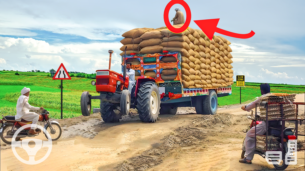 Tractor Farming Simulator 2024 - Gameplay image of android game