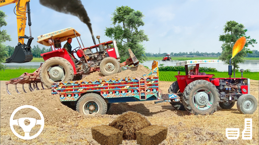 Tractor Farming Simulator ۲۰۲۴ - عکس بازی موبایلی اندروید