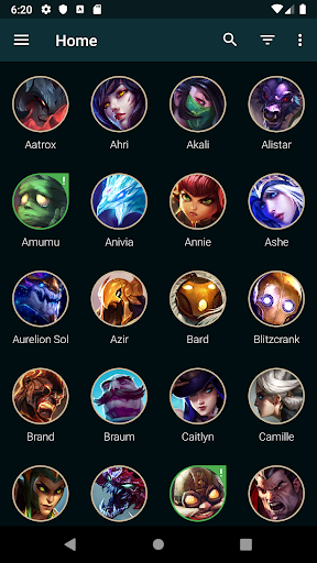 LoL Catalyst: Builds for LoL - عکس برنامه موبایلی اندروید