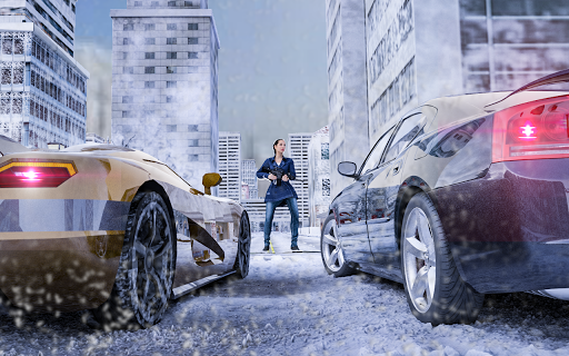Winter City Shooter Gangster Mafia - Image screenshot of android app