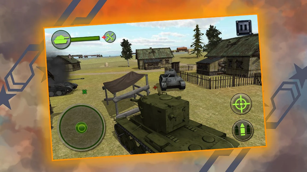 Blitz Tanks War: Hard Armor 3D - عکس بازی موبایلی اندروید