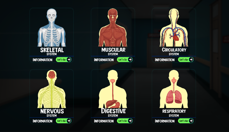 Body Scanner - Xray Game Scan - Gameplay image of android game