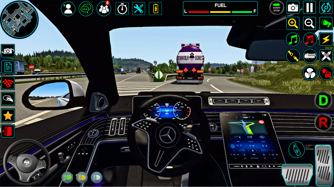 School Car Driving Game 2023 - Gameplay image of android game