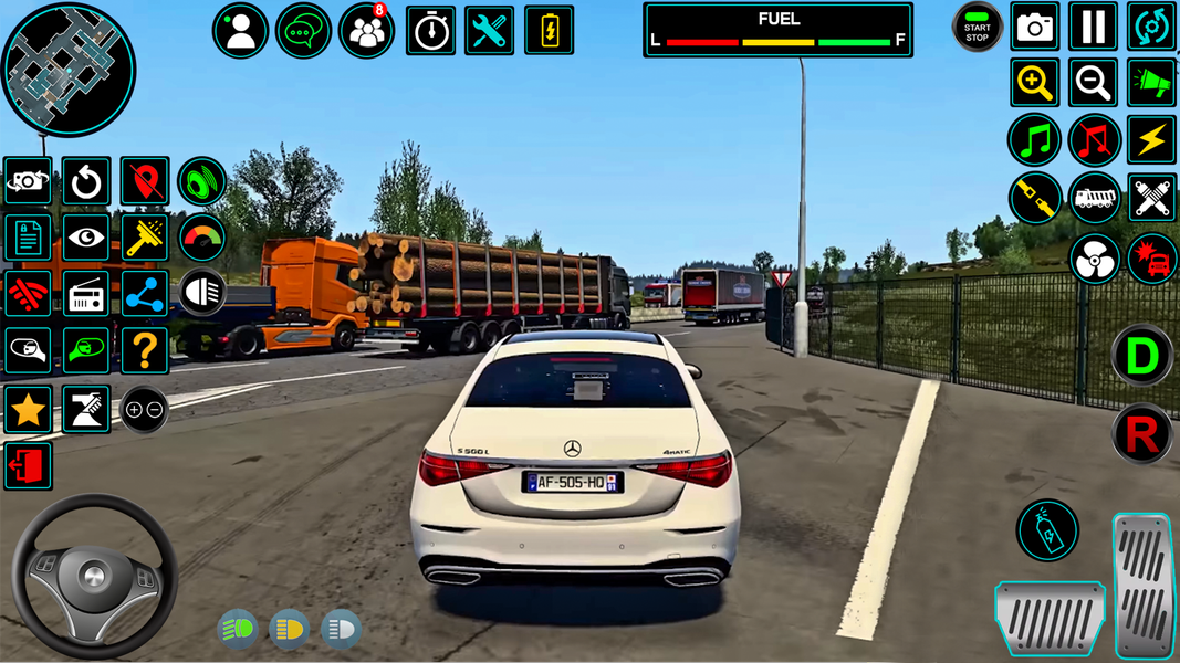 School Car Driving Game 2023 - Gameplay image of android game
