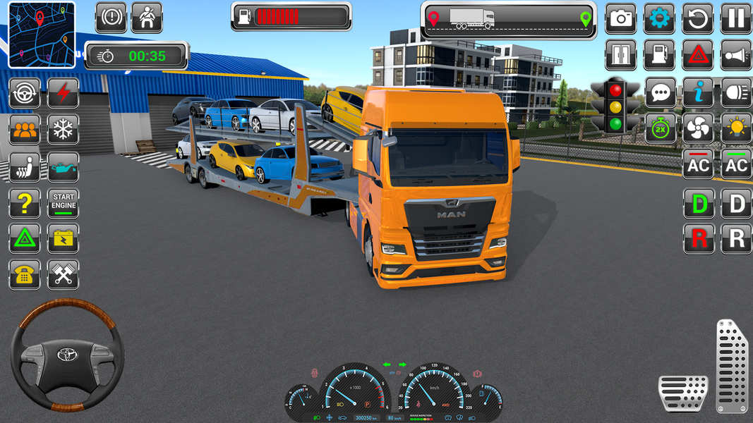 US Cargo Truck Game: Truck ۳D - عکس بازی موبایلی اندروید