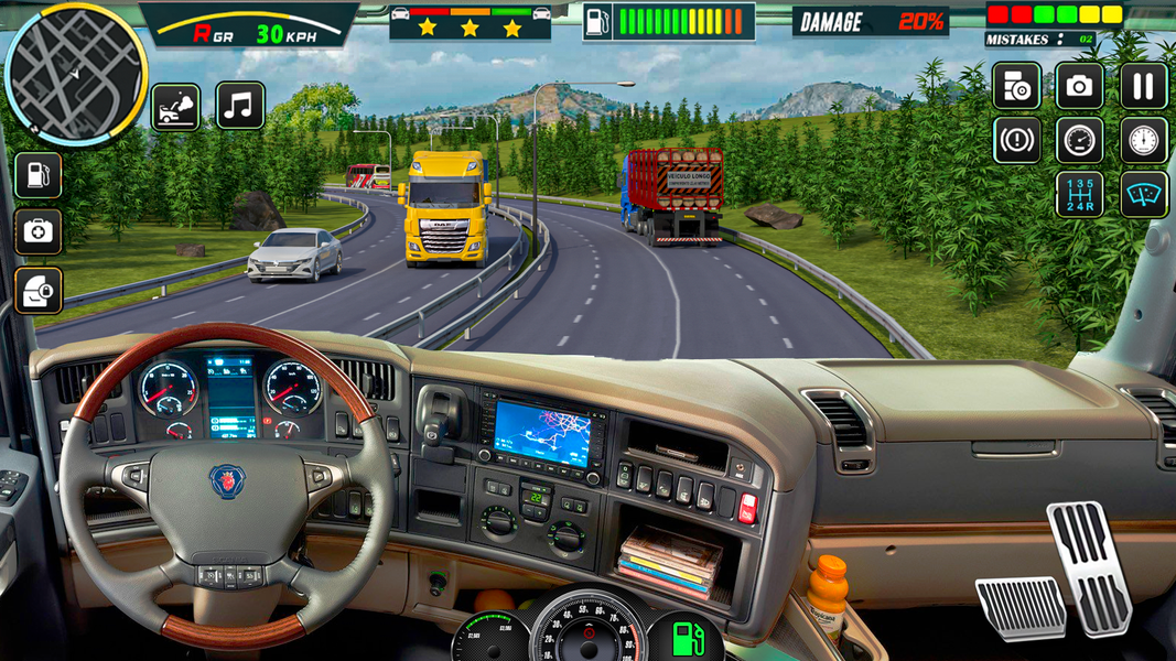 US Cargo Truck Game: Truck 3D - Gameplay image of android game