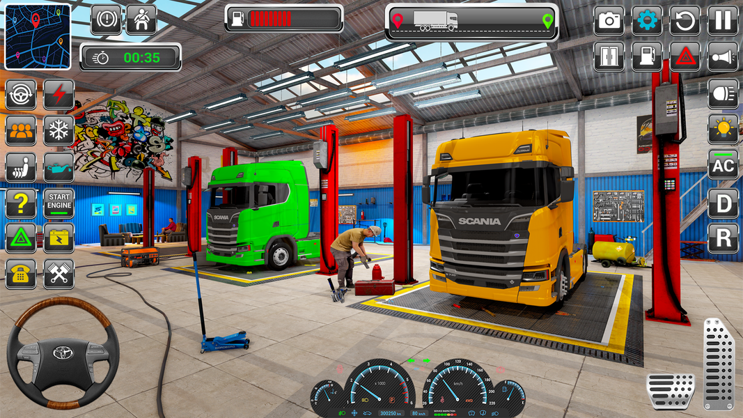 US Cargo Truck Game: Truck ۳D - عکس بازی موبایلی اندروید