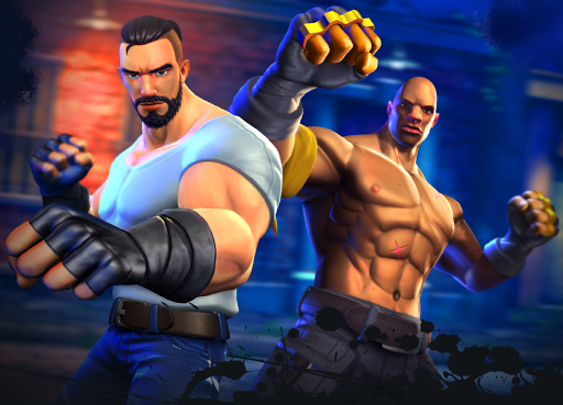 Final Street Fighting game - Gameplay image of android game