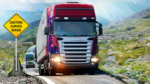 Euro Cargo Truck Driver Sim 3D - عکس بازی موبایلی اندروید